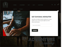 Tablet Screenshot of blackanddenim.com